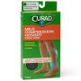 CURAD Knee Compression Hosiery 8-15mmHg Blk M Reg 1Pr MDS1713BBH by Medline