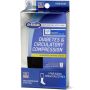 Dr. Scholl's Diabetic Compression Sock 8-15mmHg Bk S 1Pr MDS1800SB by Medline