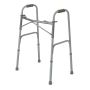Medline Adult Bariatric Folding Walker 650lbs Gray 1Ct MDS86410XWB by Medline
