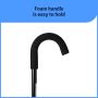 Medline Standard Aluminum Black Cane 1Ct MDS86415H1 by Medline