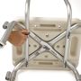 Medline Knockdown Bath Bench with Arms/Back 350lb Capacity 1Ct MDS89745RAH by Medline