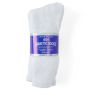 Ultra Soft Diabetic Socks White XL 3Pr MDSDAIBXW by Medline