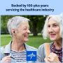 Medline Rechargeable Behind-Ear OTC Hearing Aids with Bluetooth 1Pr MDSHEARAIDWT2 by Medline