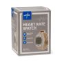 Medline Digital Heart Rate and Pedometer Watch Gray 1Ct MDSP3045 by Medline