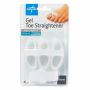 Medline Gel Toe Straighteners 4Ct POD14206 by Medline