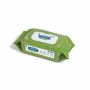 Medline FitRight Aloe Personal Wipes Unscented, Soft Pack with Flip Top 100Ct MSC263954H by Medline