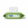 Medline FitRight Aloe Personal Wipes Unscented, Soft Pack with Flip Top 100Ct MSC263954H by Medline