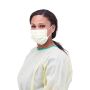 Medline ASTM Level 1 Yellow 3-Ply Face Mask 50Ct NON27122Z by Medline
