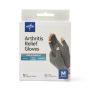 CURAD Arthritis Relief Compression Gloves M, Gray 1Pair ORT19800M by Medline