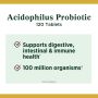Nature's Bounty Probiotic Acidophilus Tablets 120Ct OTC026102 by Natures Bounty