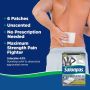 Salonpas Lidocaine Gel Pain Relieving Patch 6Ct OTC083006 by Hisamitsu Pharmaceutical Co Inc