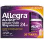 Allegra Allergy 24Hr Non-Drowsy Tablet 180mg 30Ct OTC412510 by Chattem Inc