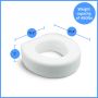 Medline 5in Raised Toilet Seat No Lock 1Ct G4-500RX1 by Medline