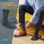 Dr. Scholl's Diabetic Compression Sock 8-15mmHg Bk S 1Pr MDS1800SB by Medline