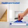 Medline FitGuard Touch Nitrile Exam Gloves L 100Ct FG100LH by Medline