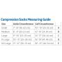 CURAD Knee Compression Dress Sock 8-15mmHg Black Lg 1Pr MDS1717CBH by Medline
