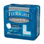 FitRight Super Adult Incontinence Underwear (pull-ups) Large UMC200529 by United Medco Inc