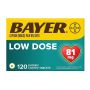 Bayer Low Dose Aspirin Tablet 81mg 120Ct DTF624207H by Bayer Healthcare