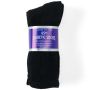 Ultra Soft Diabetic Socks Black M 3Pr MDSDAIBMB by Medline