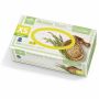 Restore Touch Exam Gloves with Oatmeal Nitrile Textured Fingertips XS 300Ct OAT3000H by Medline