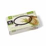 Restore Sense Exam Gloves maxOat+ Nitrile Textured Fingertips XL 230Ct OAT4587H by Medline
