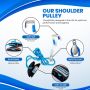 Shoulder Pulley Metal Door Bracket UMC201774 by United Medco Inc
