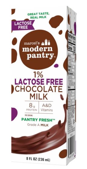 1% Lactoseose Free Choc Milk 8oz 27Ct ENT10460 by Diversified Food Inc.