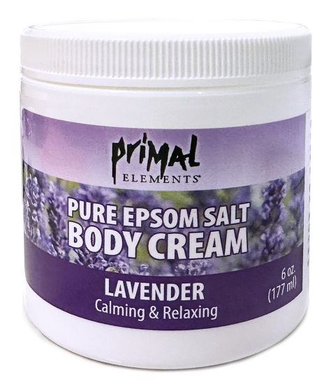 Lavender Pure Epsom Salt Body Cream 6oz 1Ct PZZ200304H by