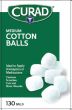 CURAD Sterile Cotton Balls 1in 130Ct CUR110163V1H by CURAD