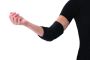 Curad Elbow Support with Microban Left/Right Universal Black 4Ct CURORT176 by Medline