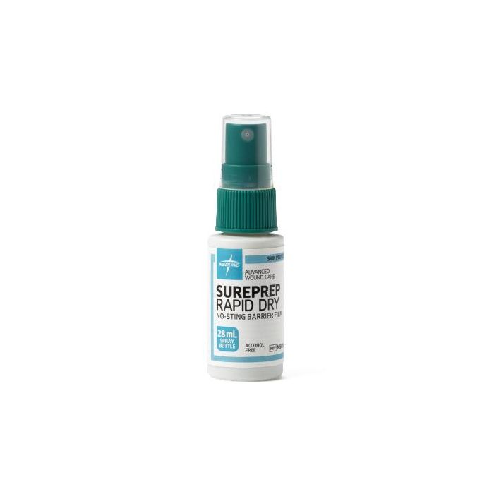 Medline SurePrep Rapid Dry Barrier Film 28mL Spray 1Ct