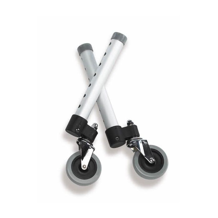Guardian Walker 3in Wheel Swivel Footpiece 2Ct
