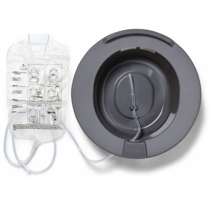 Medline Sitz Bath Kit with Bowl and 2,000mL Solution 1Ct