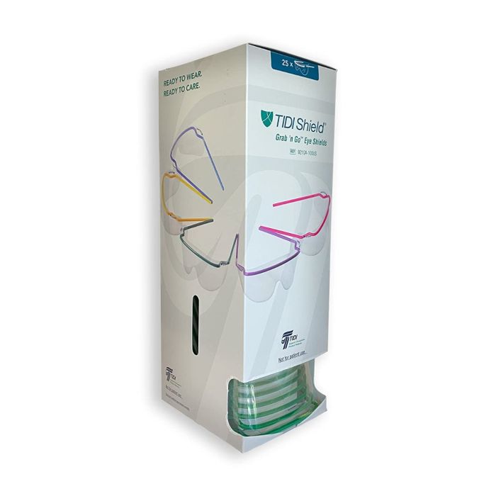 TIDI Shield Grab N Go Eye Shield 100Ct