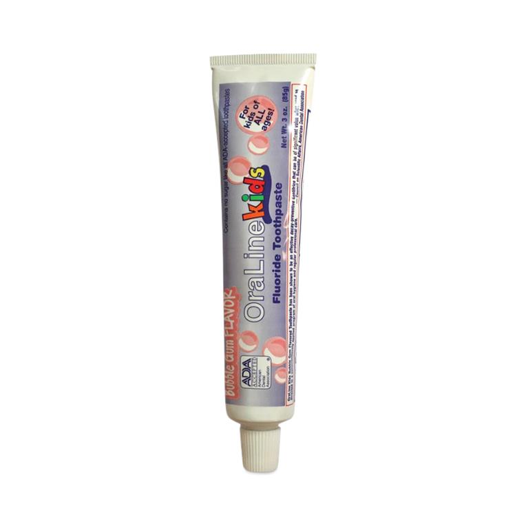 Kids Anticavity Fluoride Toothpaste Bubble Gum 3oz 1Ct