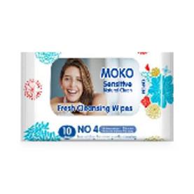 Moko Fresh Cleansing Wipe 10Ct
