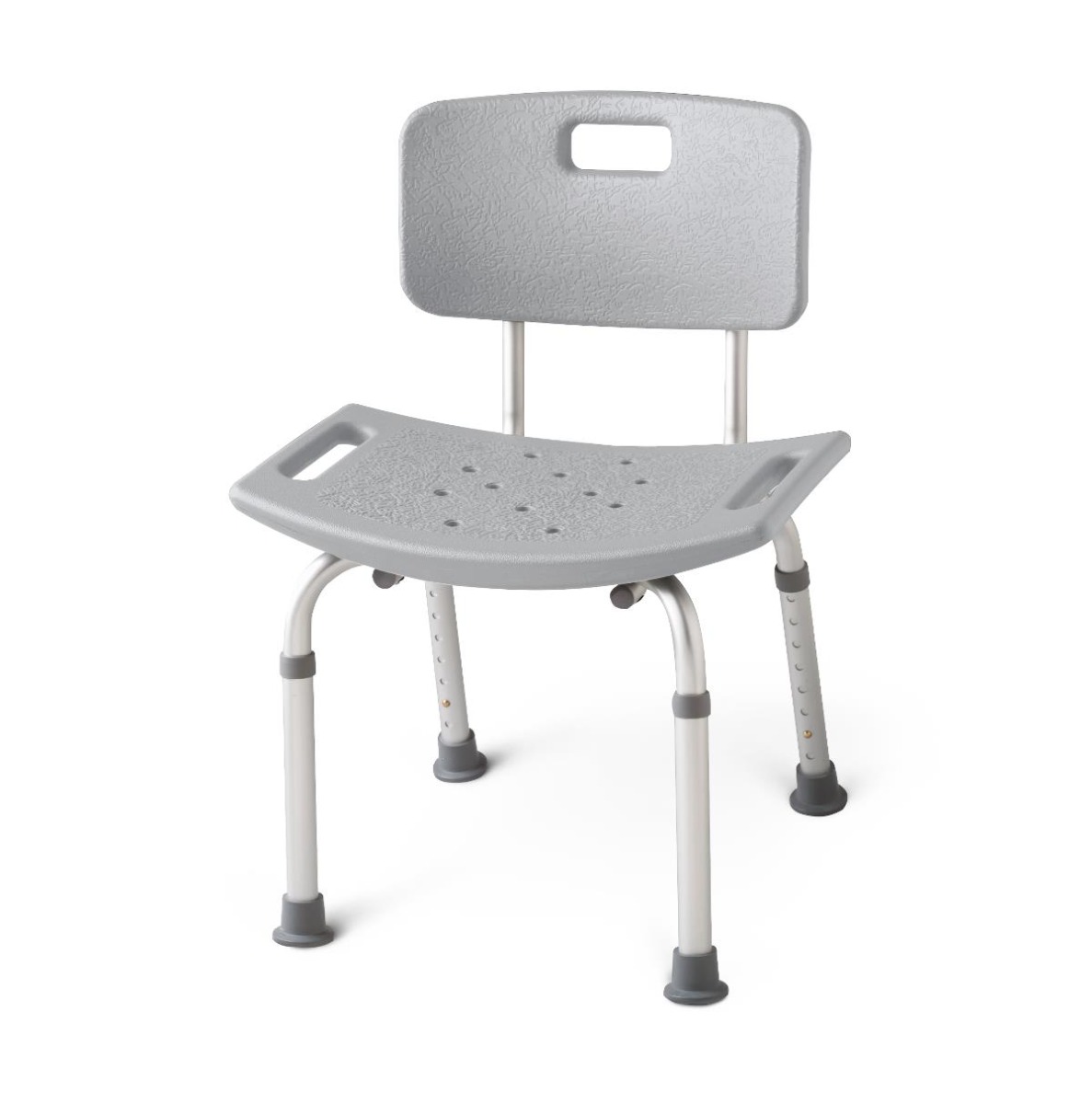 Medline Deluxe Shower Chair with Back 2Ct
