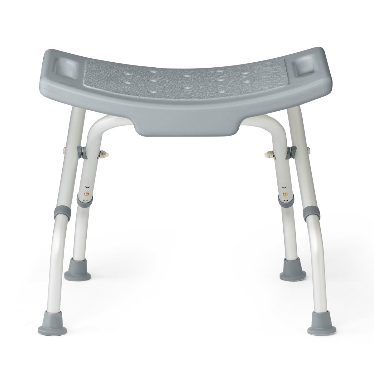 Medline Folding Shower Chair Without Back 250lb 1Ct