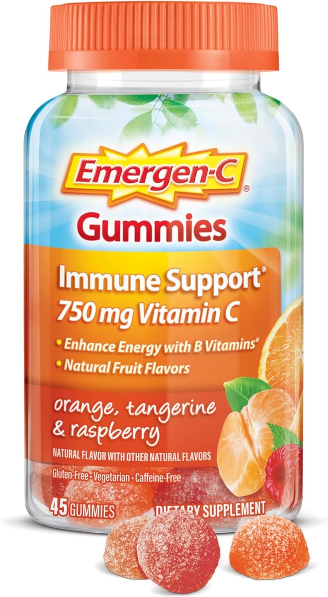 Emergen-C Vitamin C Immune Support Gummies 45Ct