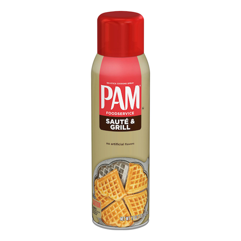 Pam Sautee Grill Spray 17oz