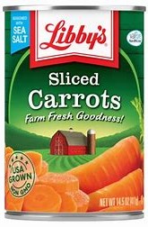 Sliced Carrots