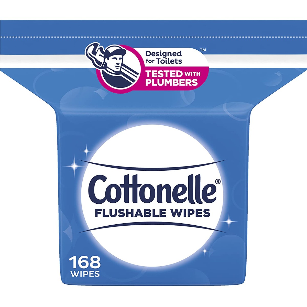 Cottonelle Fresh Flushable Wipes 168Ct