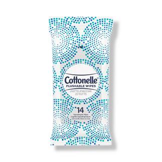 Cottonelle Flushable Wipes 14Ct