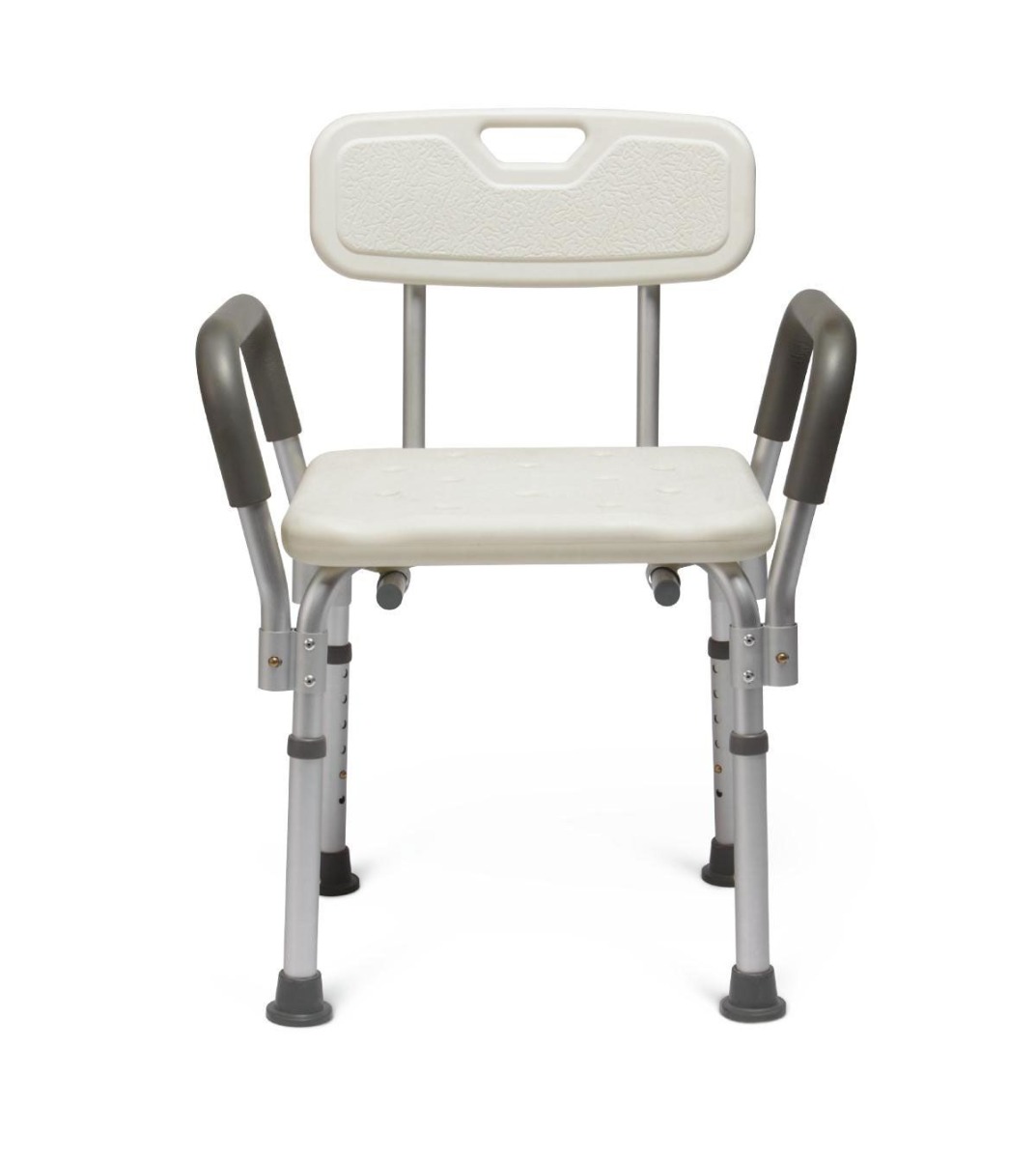 Medline Knockdown Bath Bench with Arms/Back 350lb Capacity 1Ct