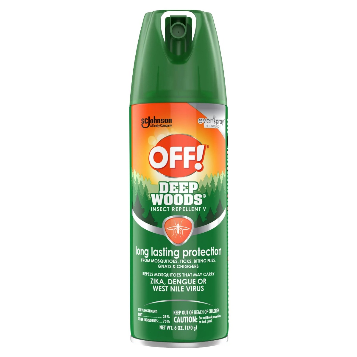 OFF! Deep Woods Insect Repellent Spray 6oz 1Ct