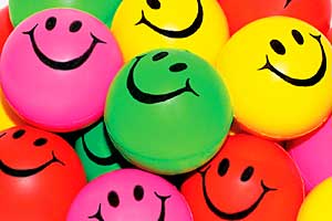 Stress Squeeze Ball Smiley 1Ct