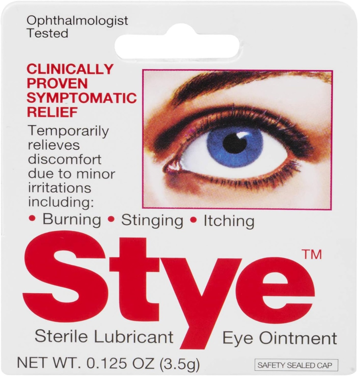 Stye Sterile Lubricant Eye Ointment 0.125oz 1Ct