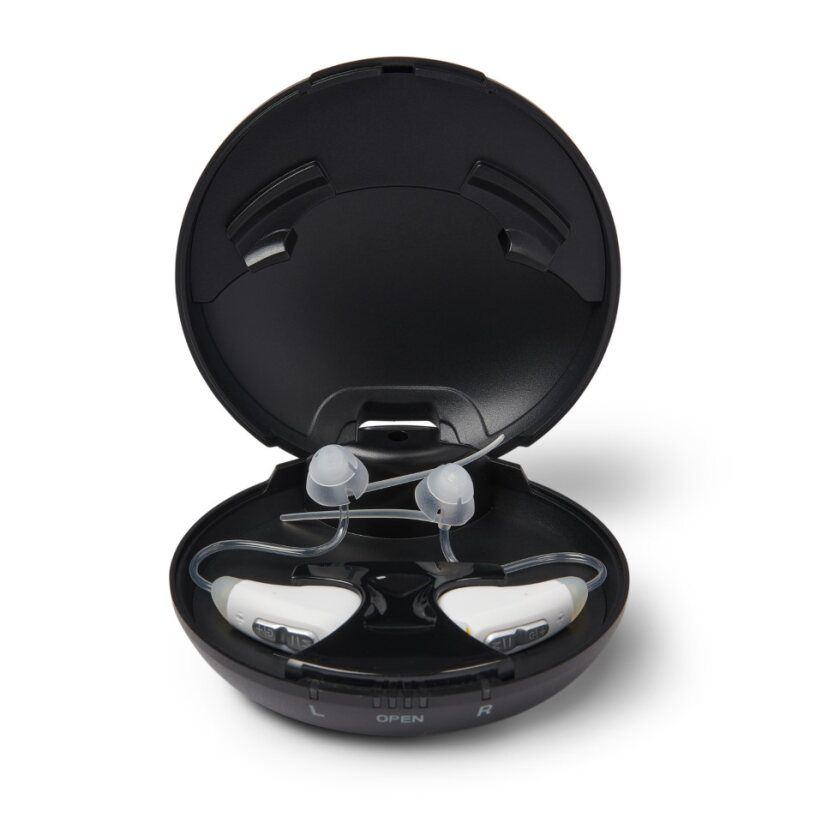 Medline Rechargeable Behind-Ear OTC Hearing Aids with Bluetooth 1Pr