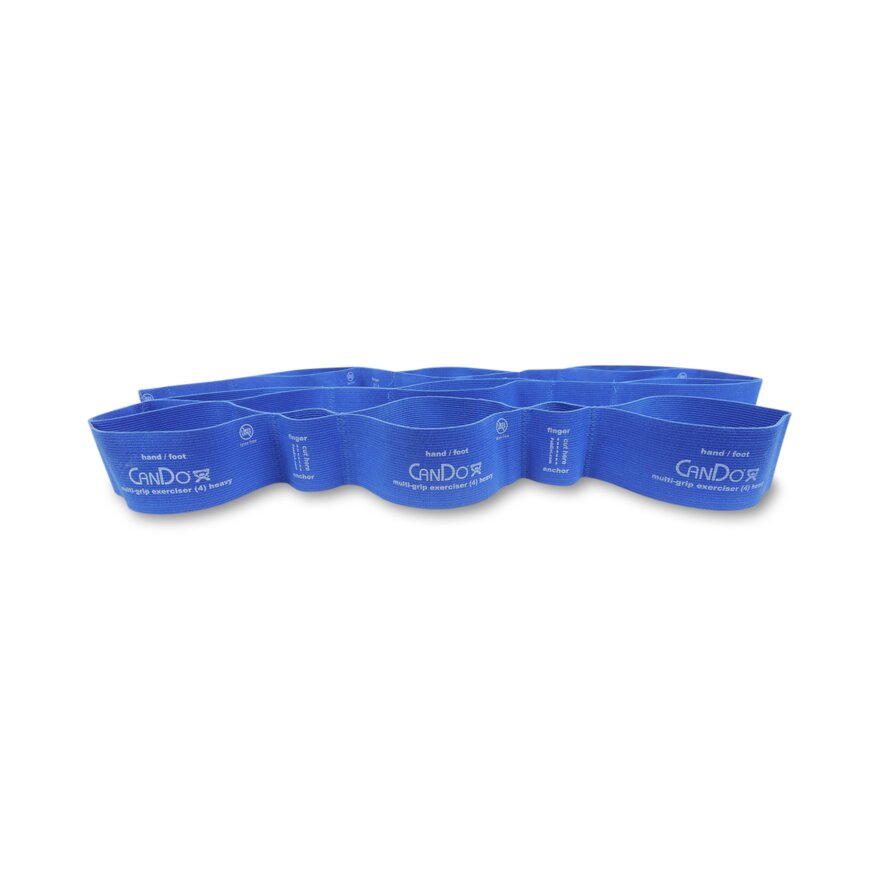 CanDo Blue Multi-Grip Exerciser 6ft Heavy 1Ct