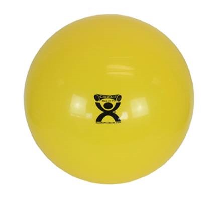 CanDo Yellow Inflatable Exercise Ball 18in 1Ct